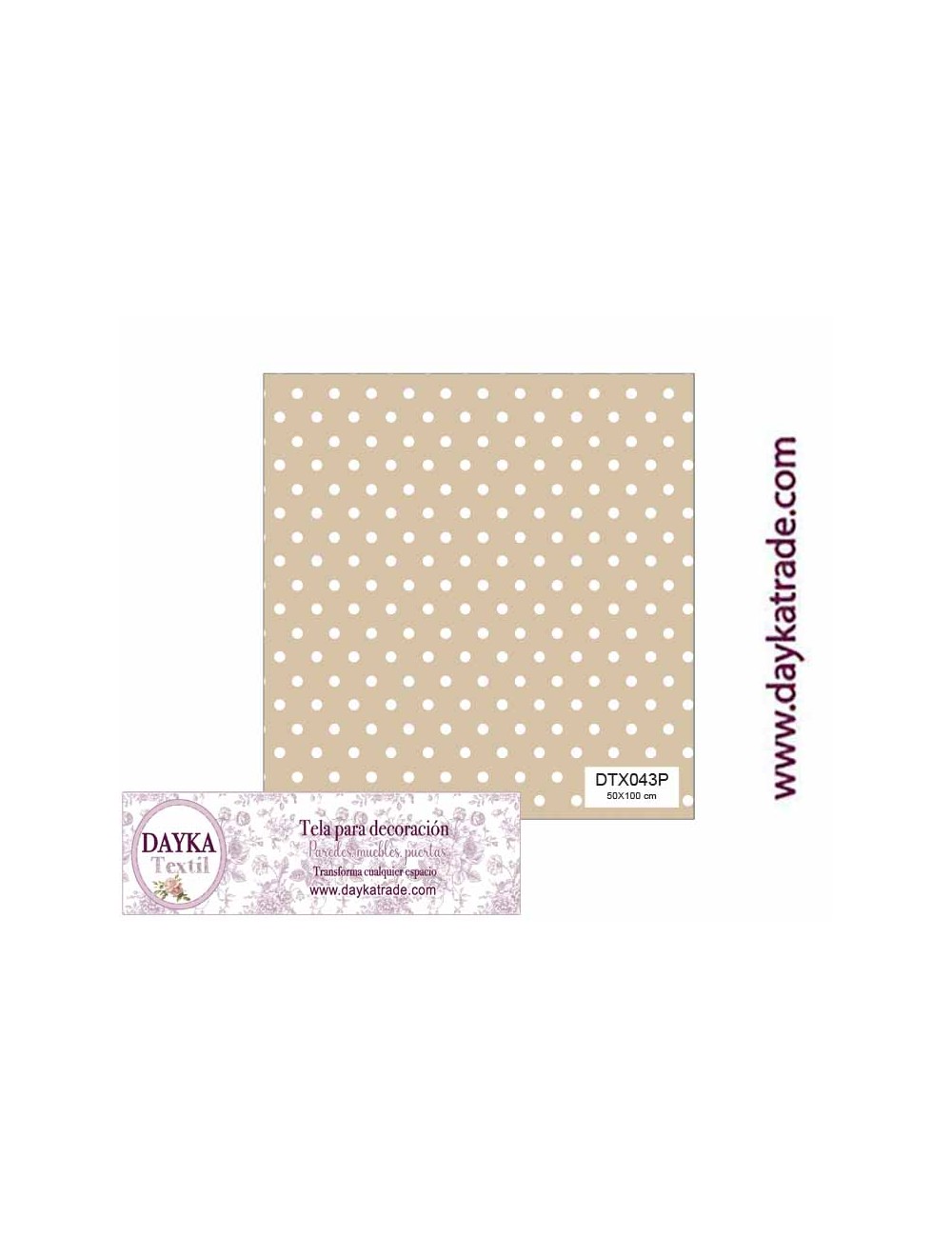 Tela Para Decoración Dayka Textil
