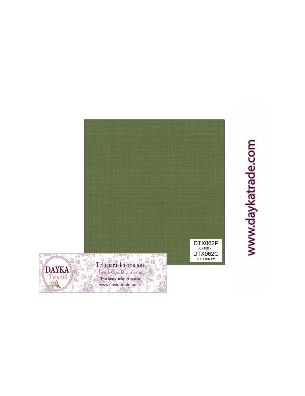 Tela Para Decoración Dayka Textil