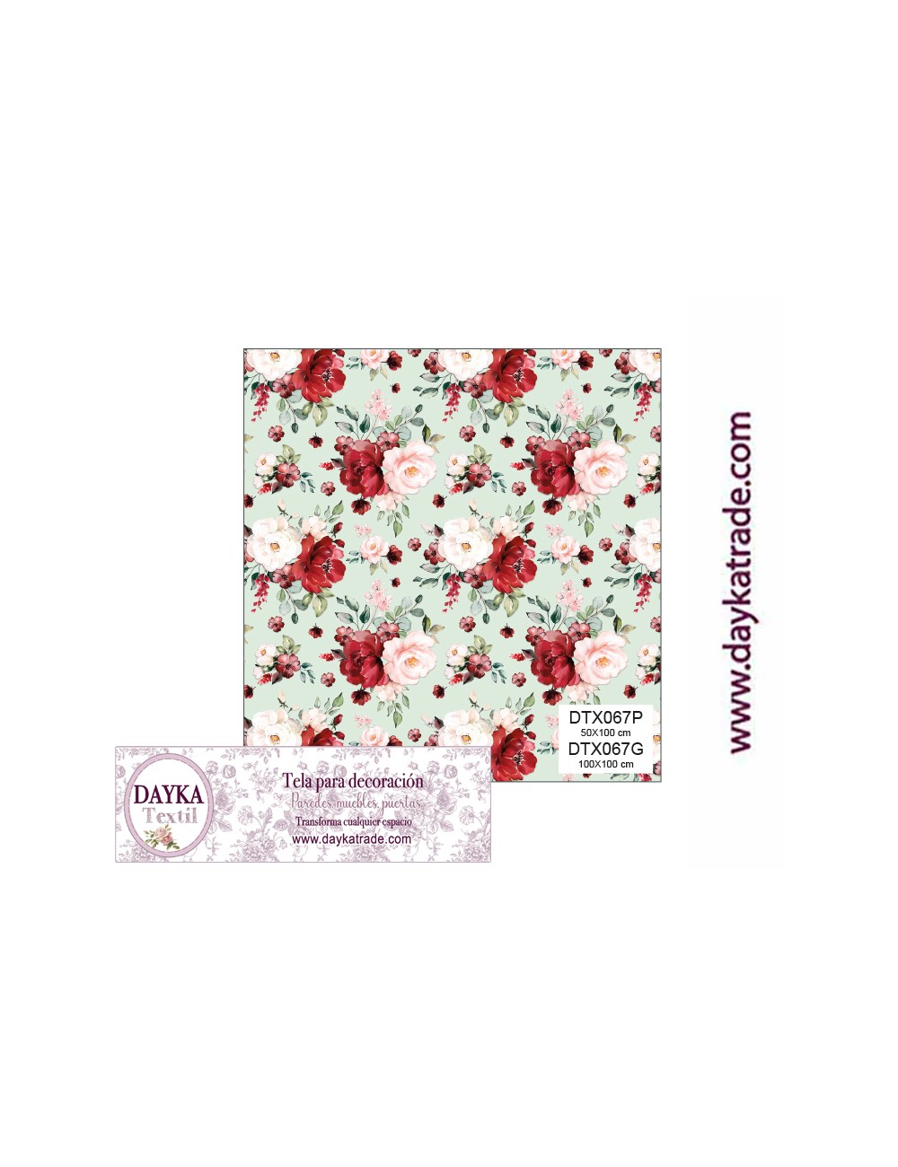 Tela Para Decoración Dayka Textil