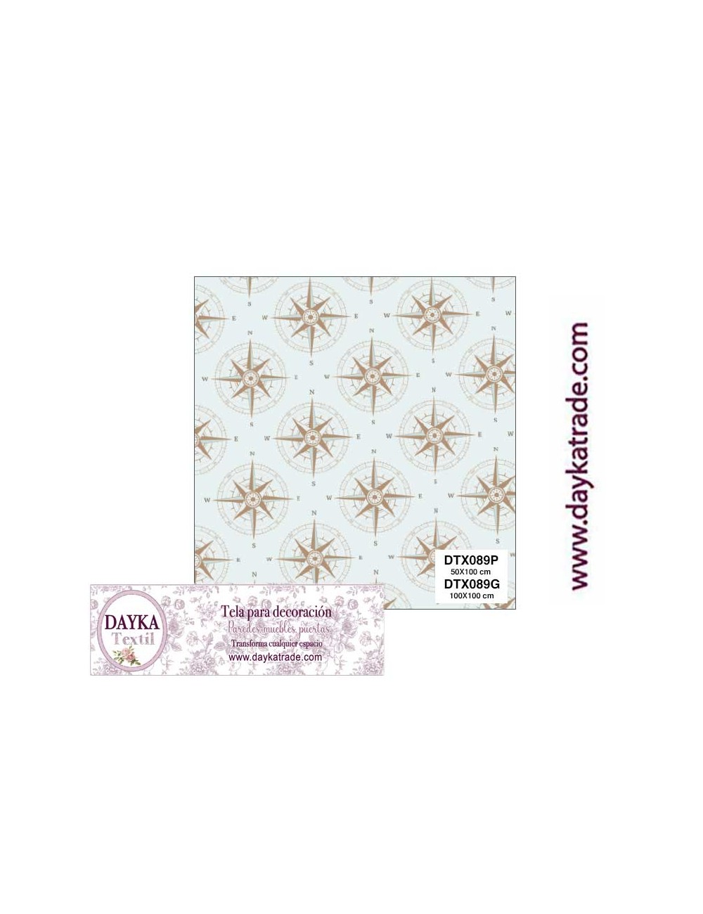 Tela Para Decoración Dayka Textil