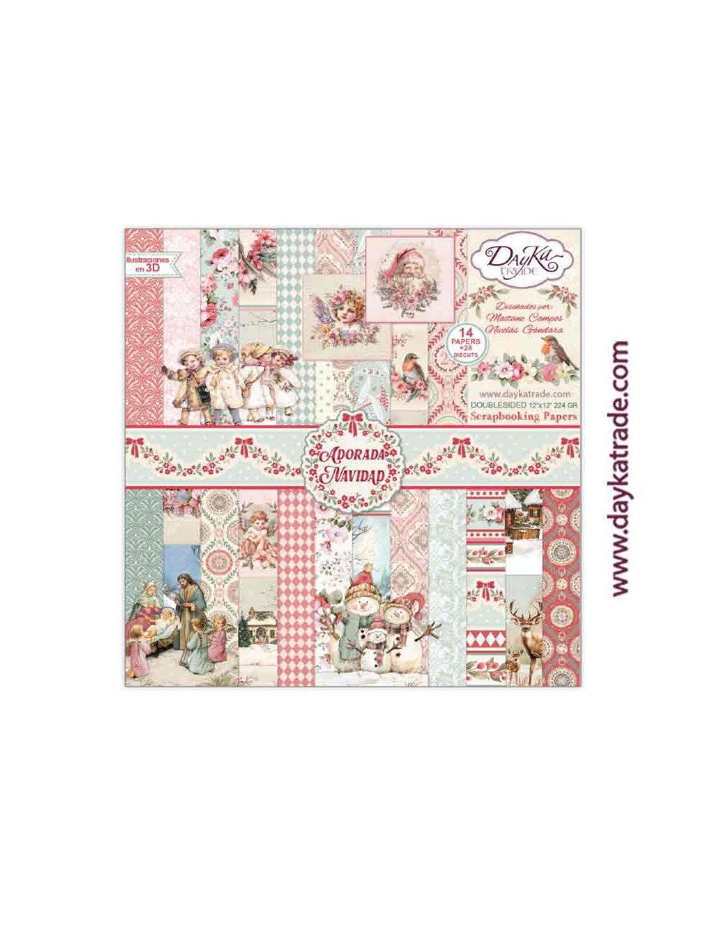 Kit scrap "adorada navidad"