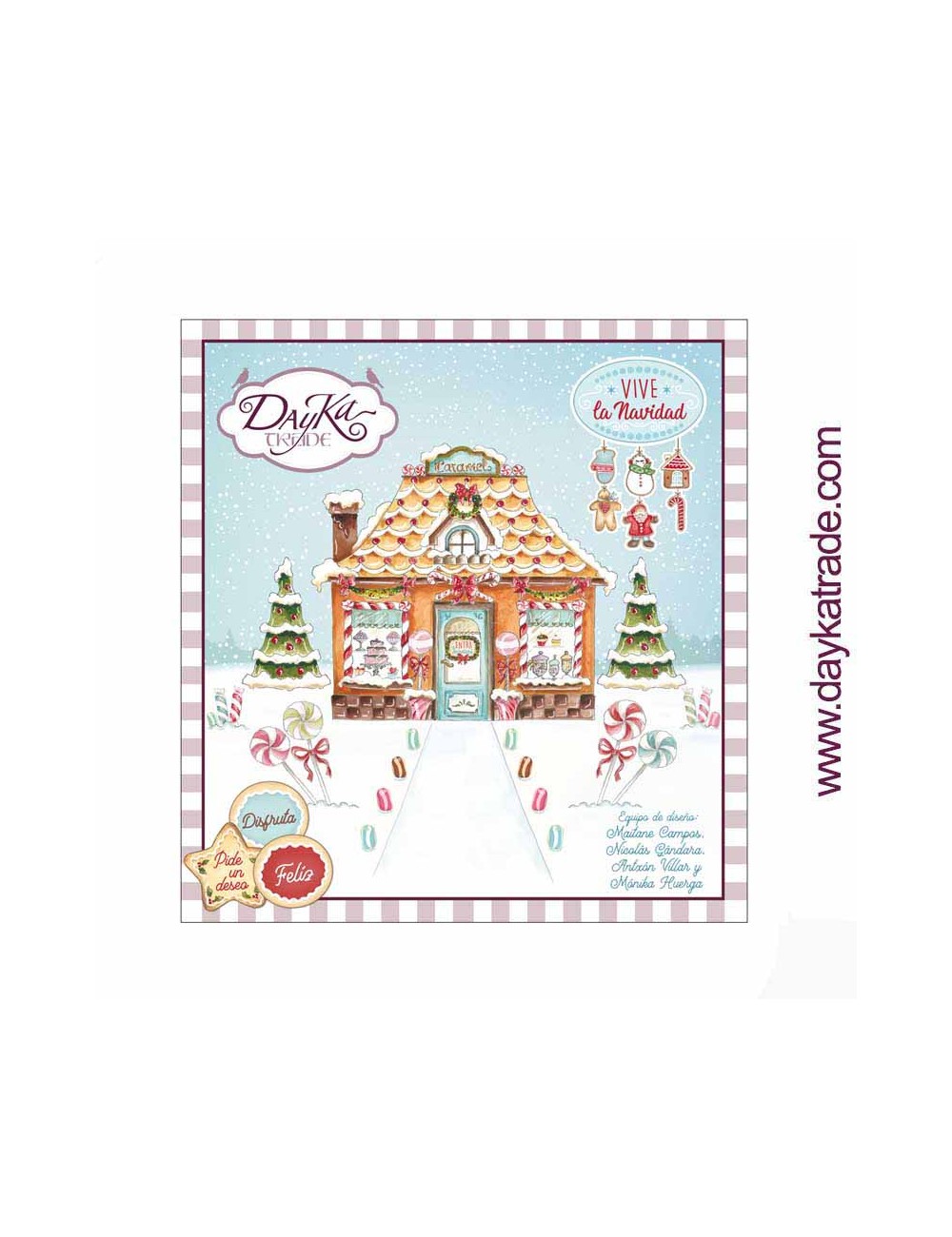 Block "vive la Navidad" dayka