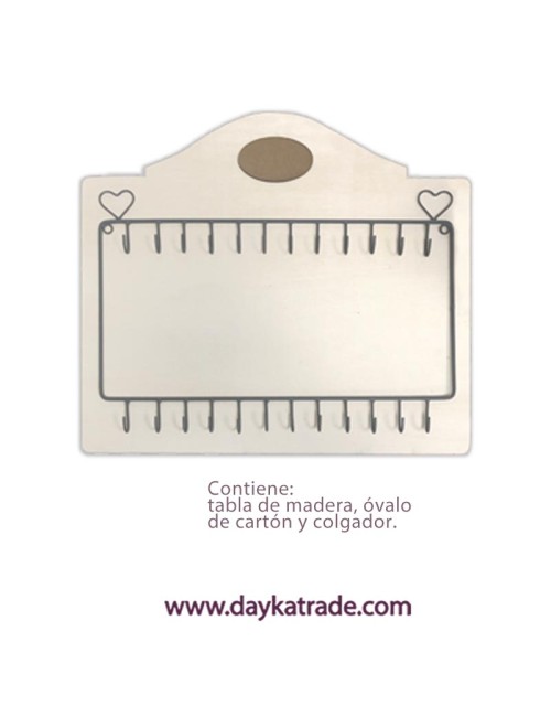 Colgador de llaves o collares
