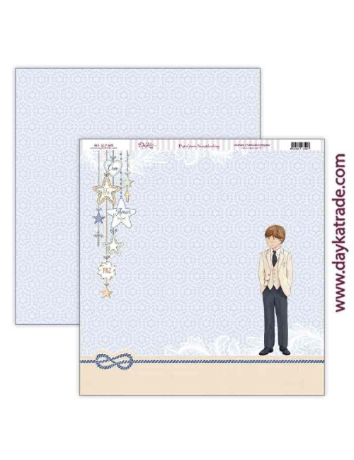 kit scrap "amor y fe" azules