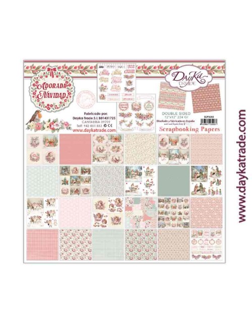 Kit scrap "adorada navidad"