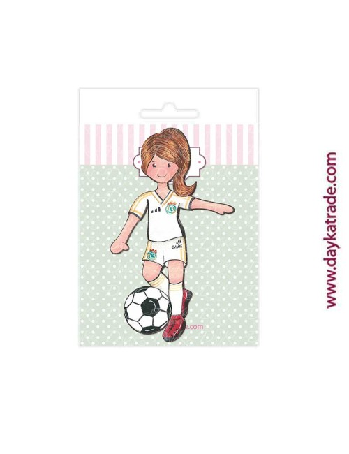 Siluetas 2D Pintadas De Niñas Futbolistas