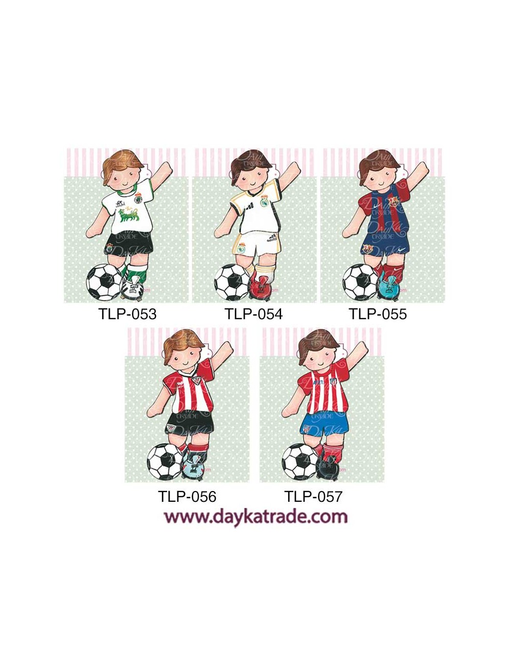 Siluetas 2D Pintadas De Niños Futbolistas