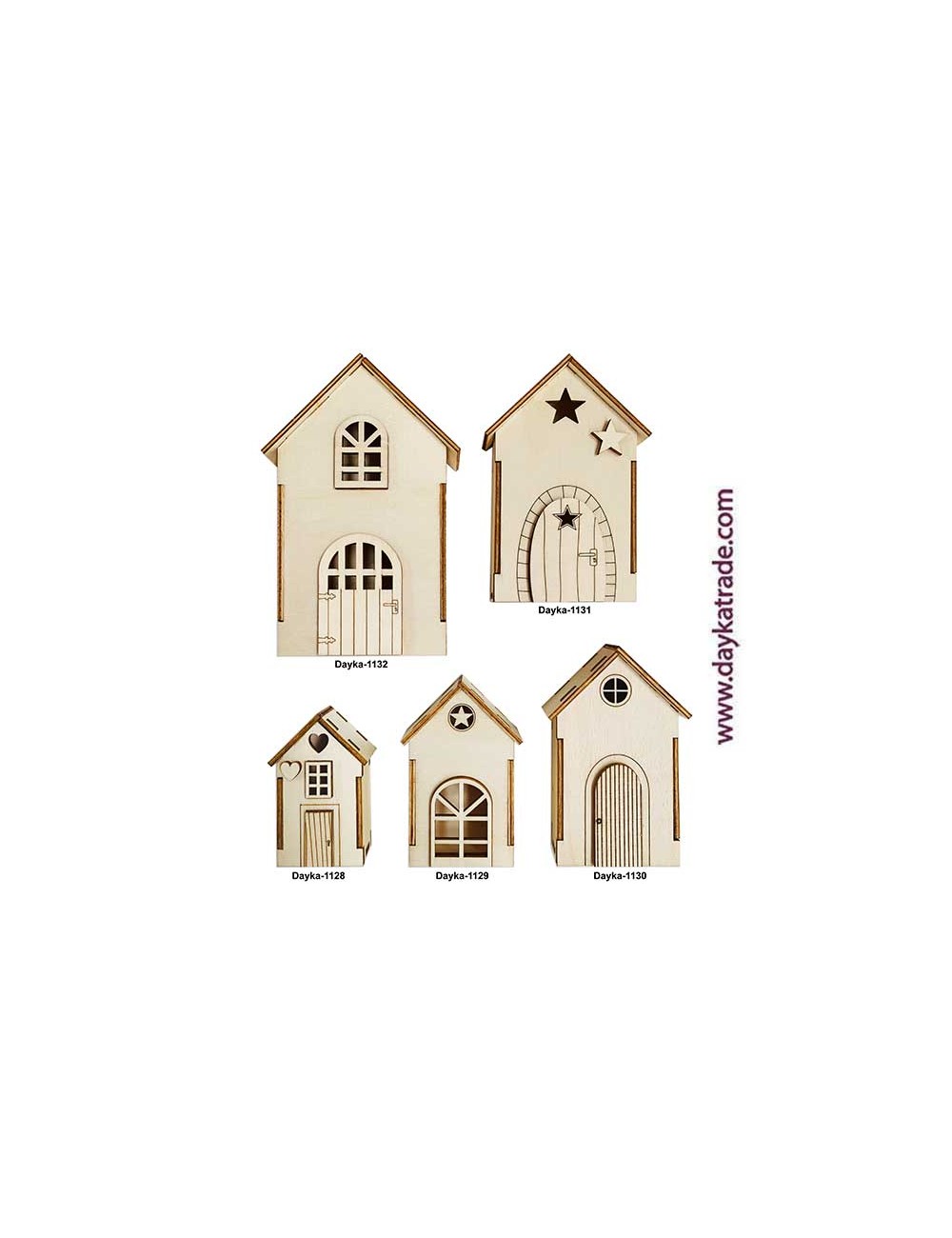 Casas de madera de chopo