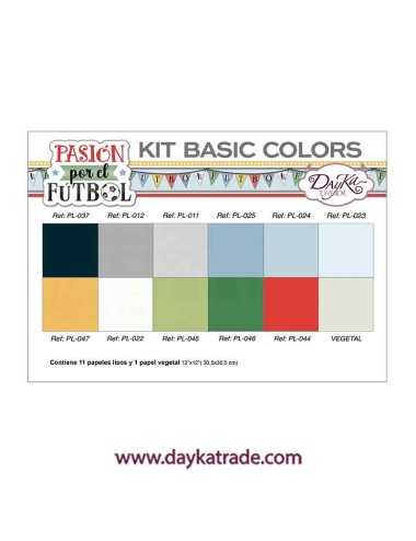 kit de papeles lisos