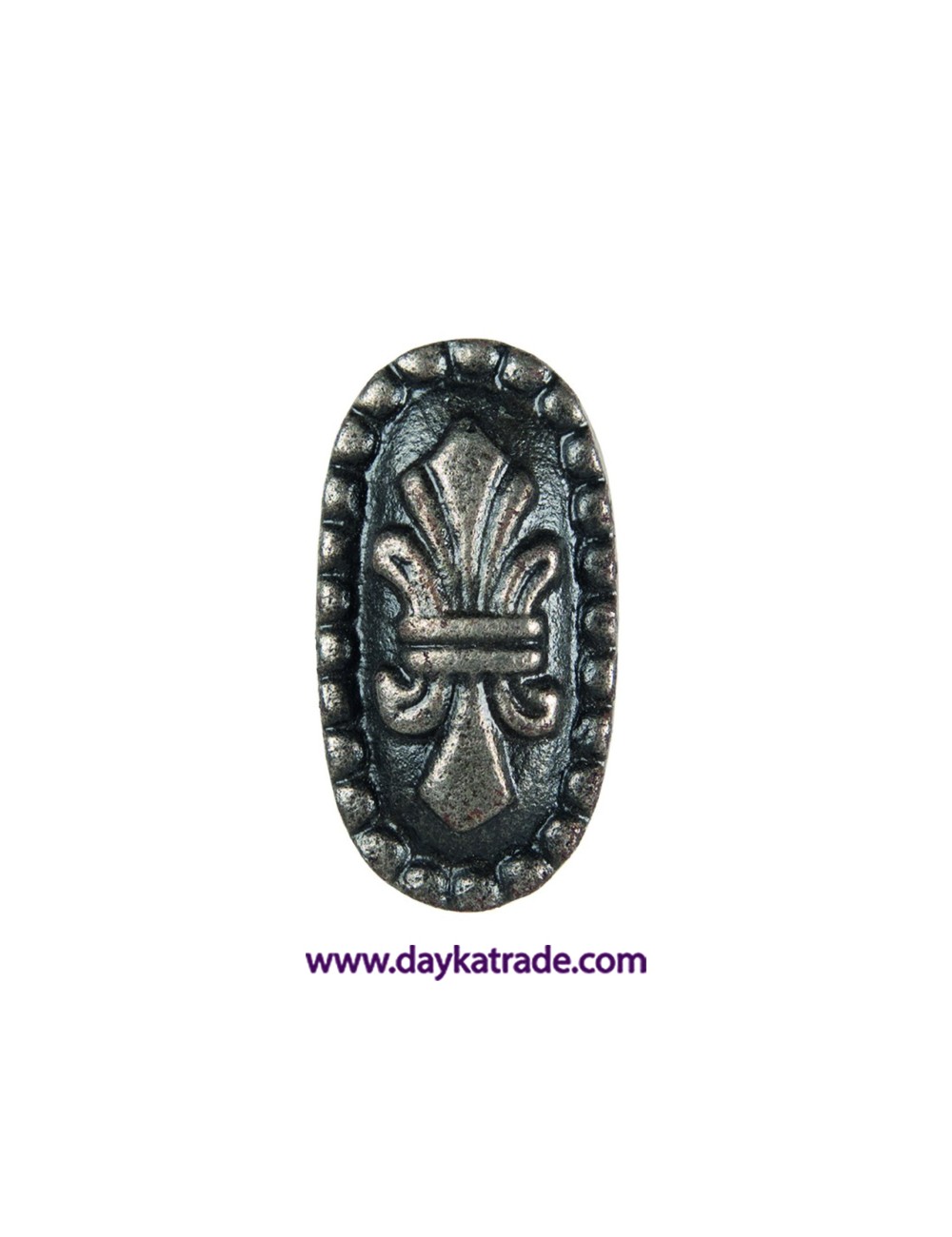 185.C-64155 TIRADOR METAL ÓVALO