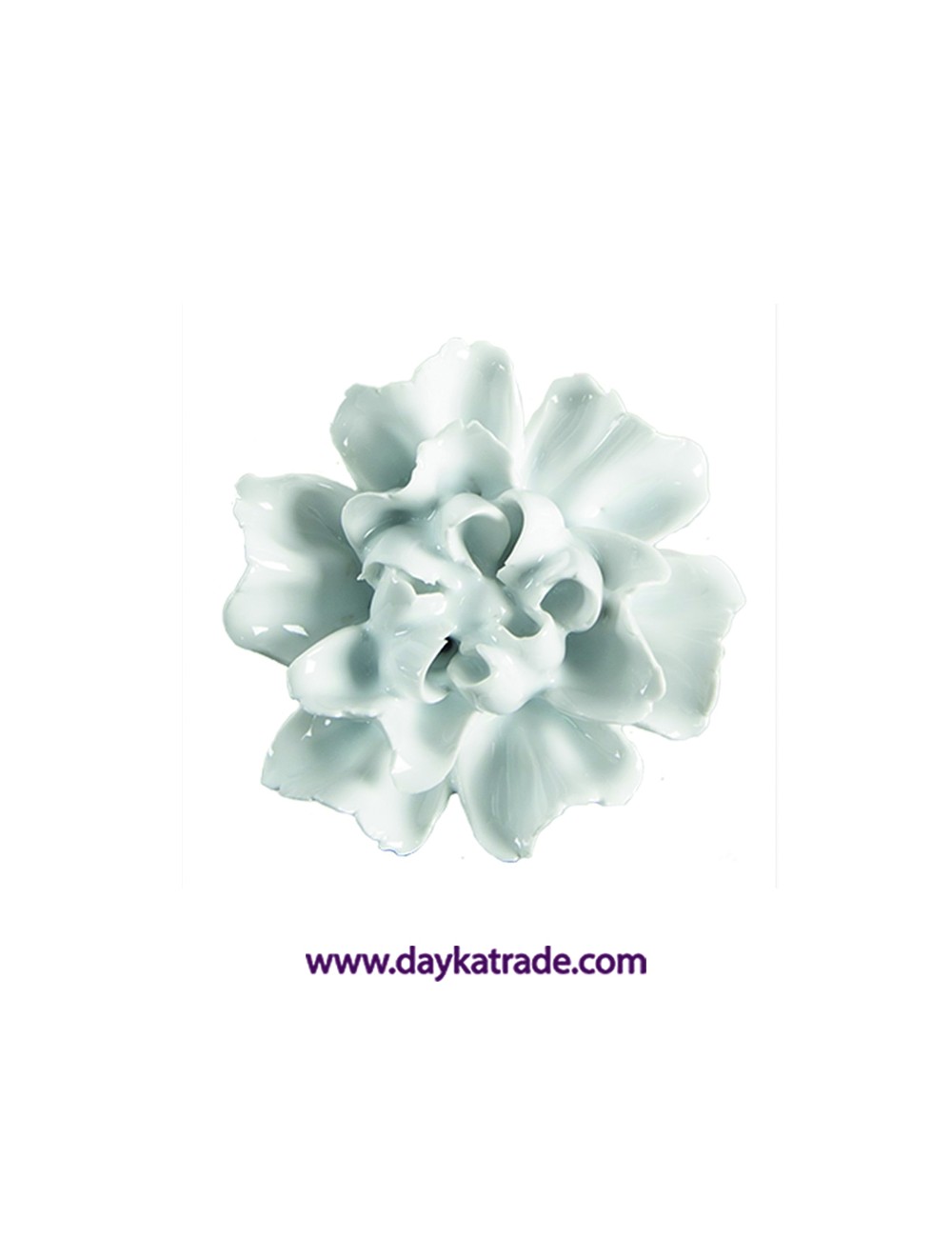 185.C-65305 TIRADOR FLOR BLANCA