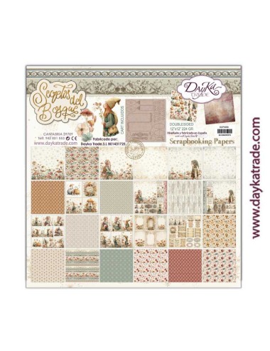 Kit Scrap "Secretos del bosque" DAYKA - Creativity Art