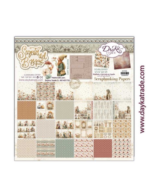 Kit scrap Colección"Secretos del bosque"