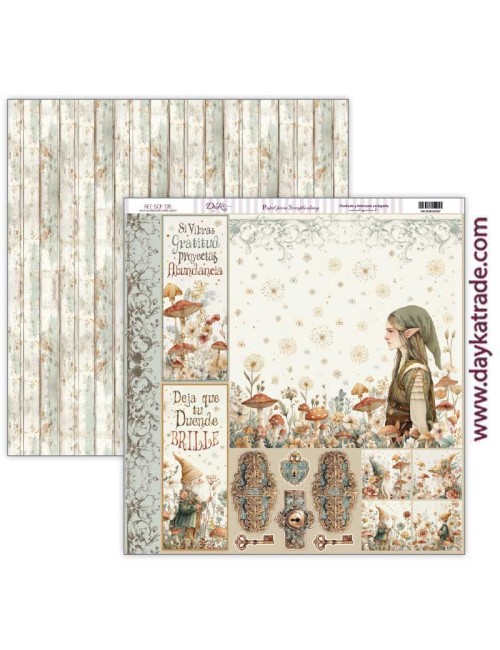 Kit scrap Colección"Secretos del bosque"