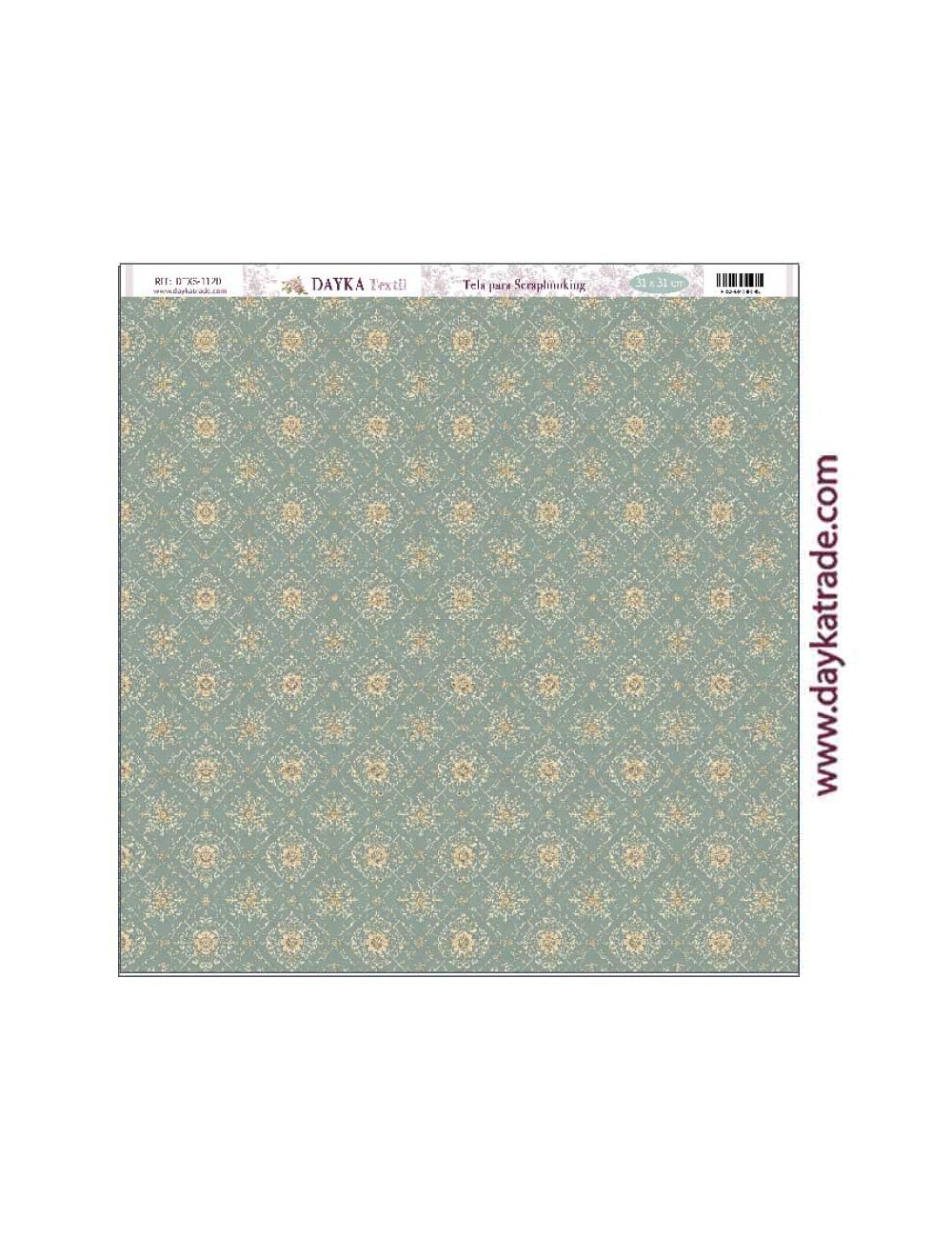 Tela para scrapbooking fondo colección "Secretos del bosque"
