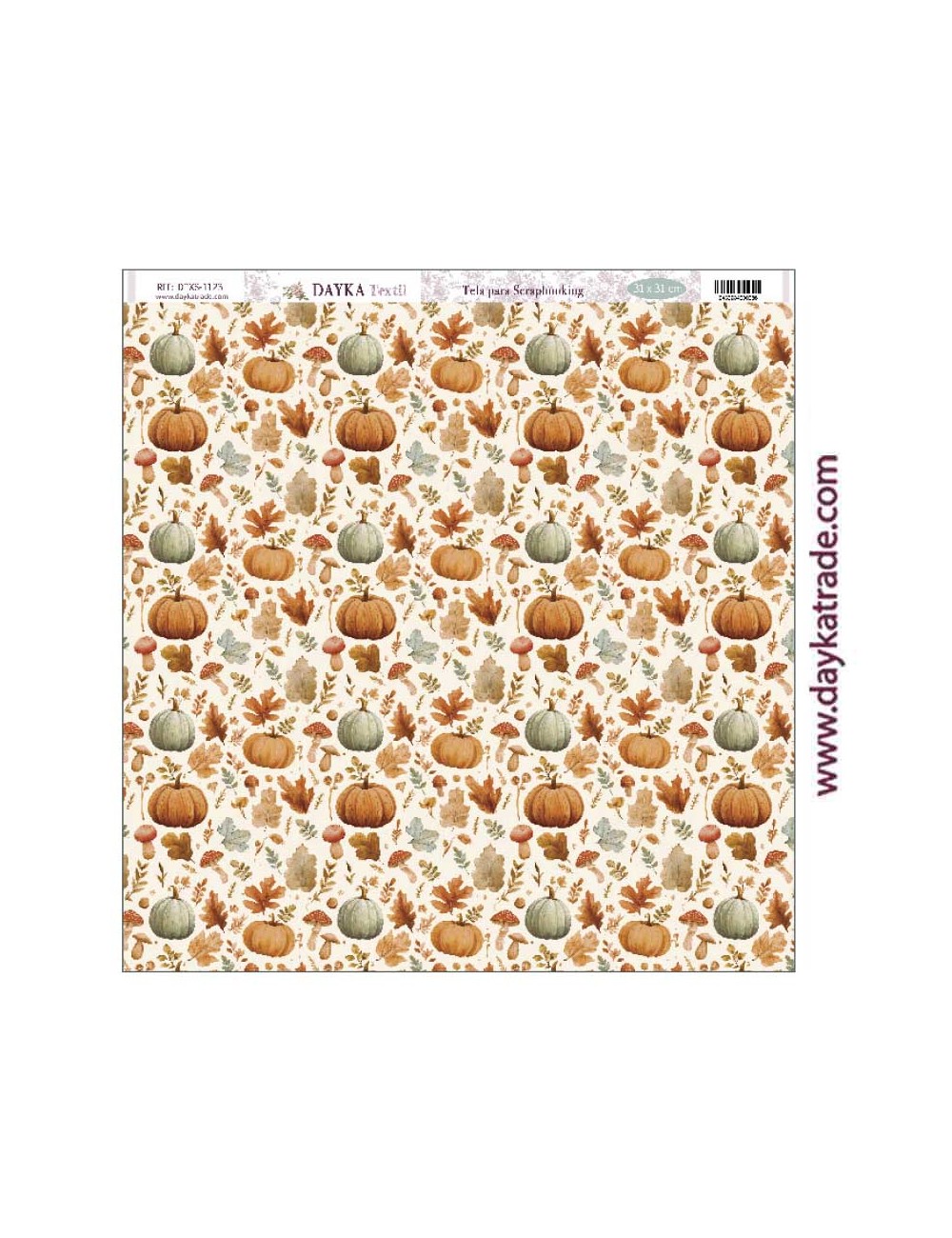 Tela para scrapbooking fondo colección "Secretos del bosque"